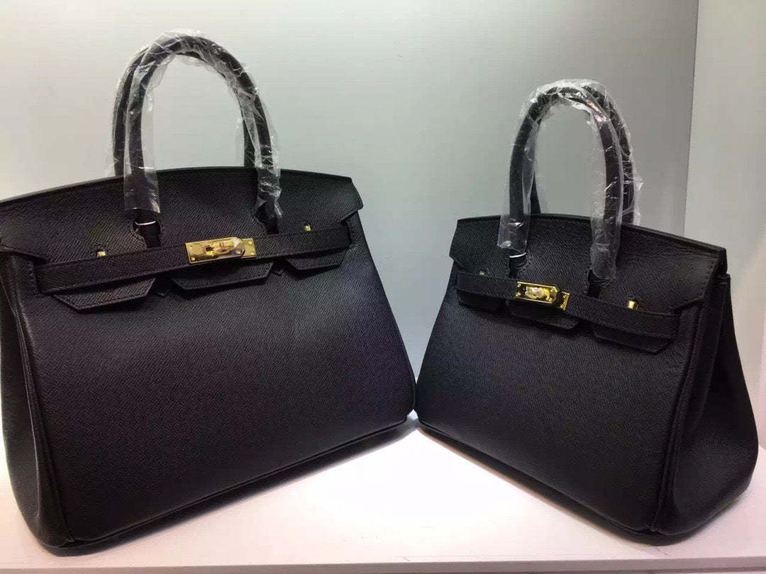 New fashion atmospheric platinum bag palm pattern genuine leather cowhide texture handbag stylish white-collar office worker women's bag-Mix MIx Style