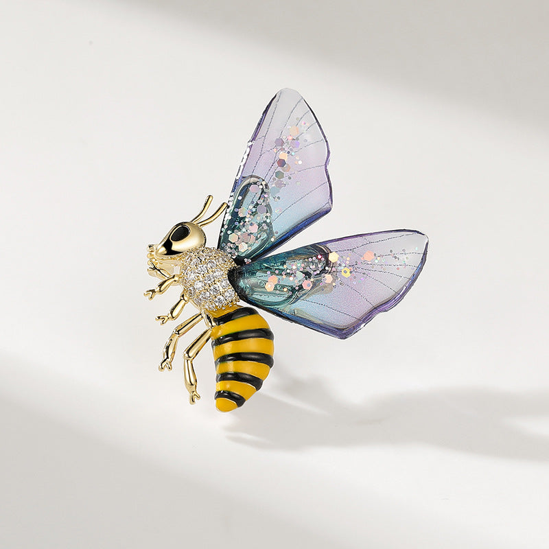 Transparent Wings Dragonfly Butterfly Bee Brooch-Mix MIx Style