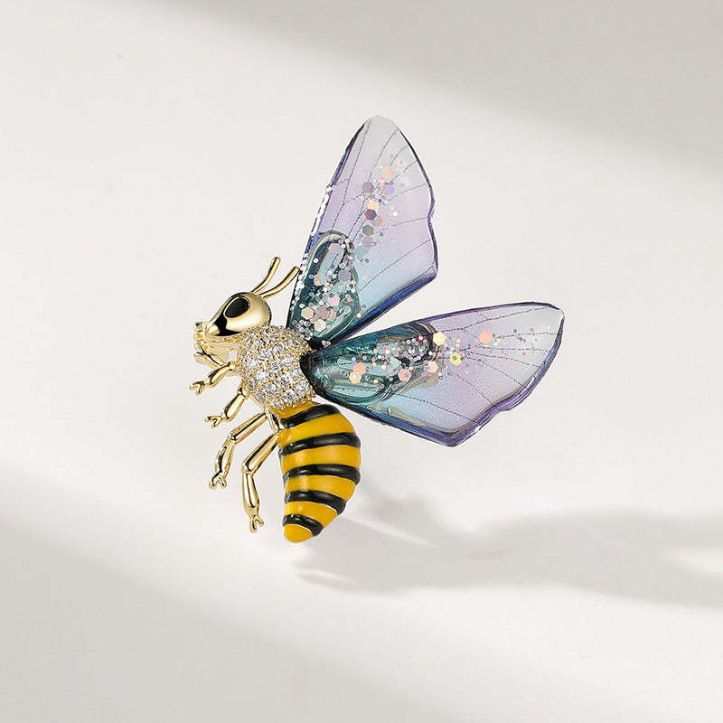 Transparent Wings Dragonfly Butterfly Bee Brooch-Mix MIx Style