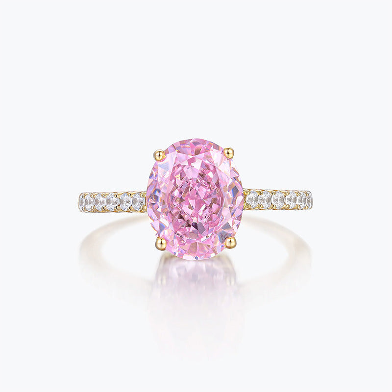 Moissanite Pink Diamond Ring Mix Mix Style [Hot Seller]-Mix MIx Style