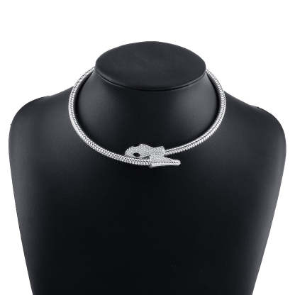 snake necklace choker 18k gold moissanite jewelry Mix Mix Style [Hot Seller]-Mix MIx Style