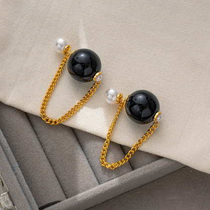 Retro high-end earrings for women 2023 new style fashion temperament light luxury earrings niche French retro earrings-Mix MIx Style
