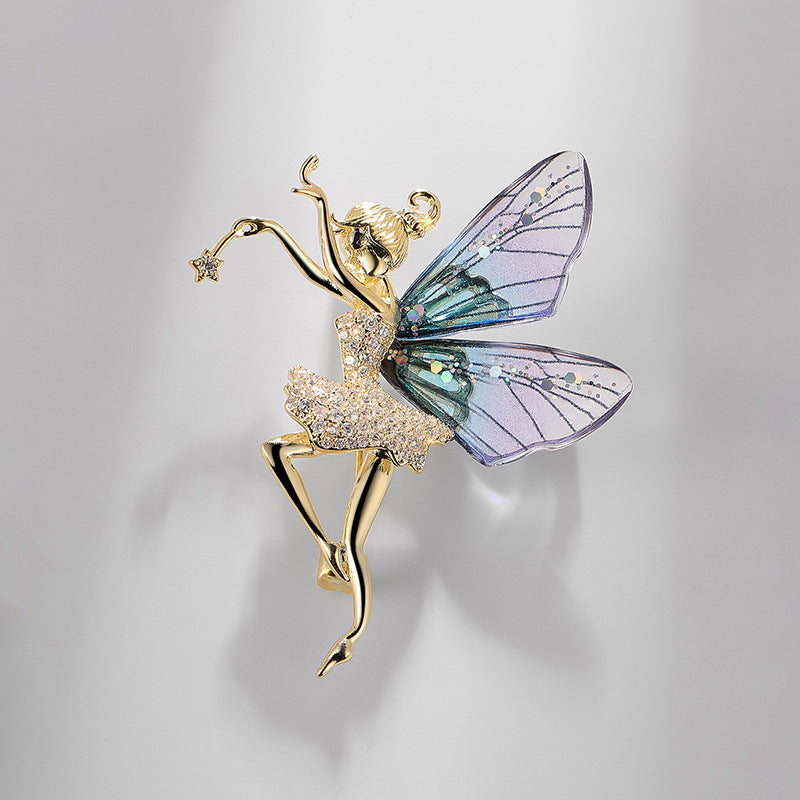 Transparent Wings Dragonfly Butterfly Bee Brooch-Mix MIx Style