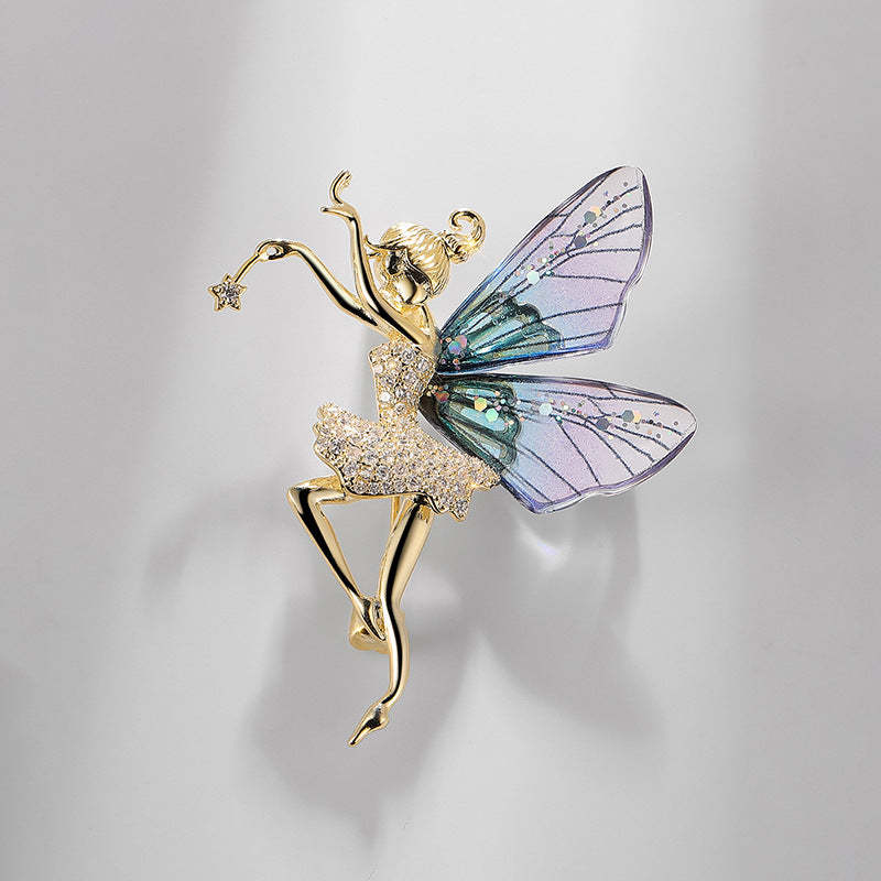 Transparent Wings Dragonfly Butterfly Bee Brooch-Mix MIx Style
