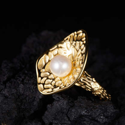 18k Gold Plated Vintage Jewelry Ring | Mix Mix Style-Mix MIx Style
