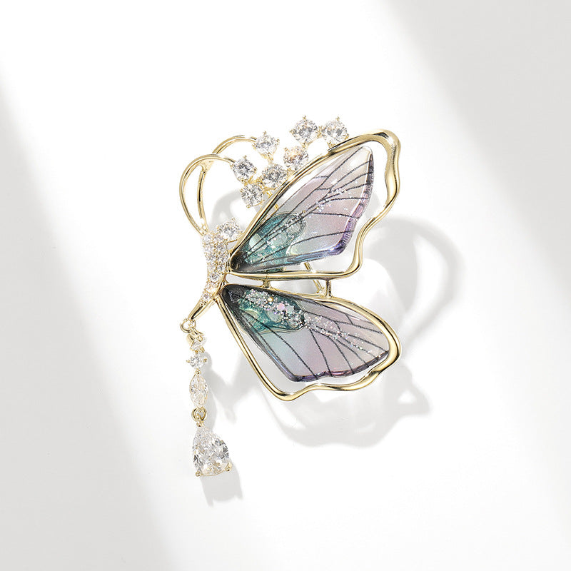 Transparent Wings Dragonfly Butterfly Bee Brooch-Mix MIx Style