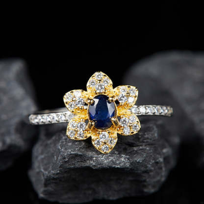 18k Gold Plated Vintage Jewelry Ring | Mix Mix Style-Mix MIx Style
