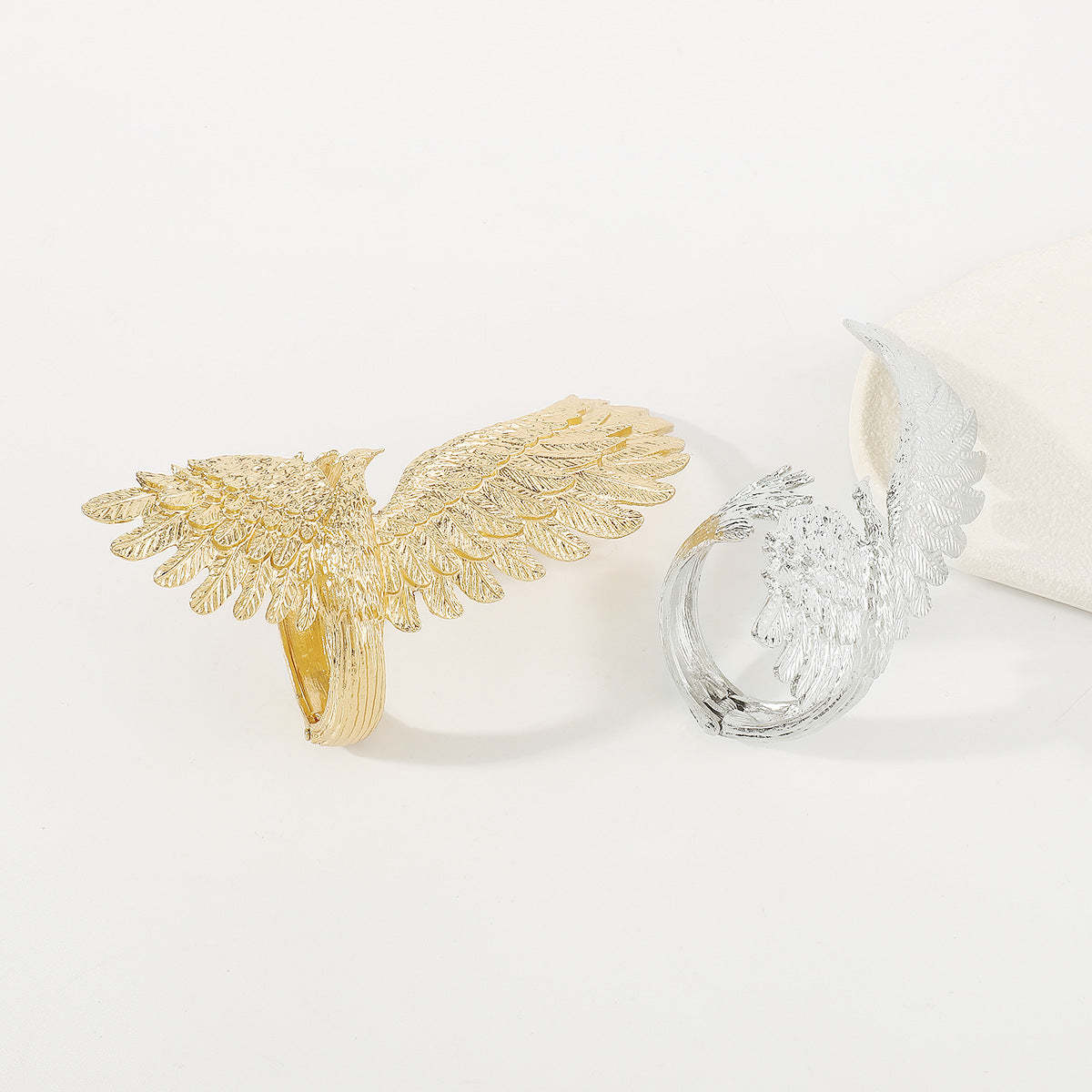 Silver Punk style Wings animal bracelet 18k Gold Plated Vintage Retro jewelry | Mix Mix Style-Mix MIx Style