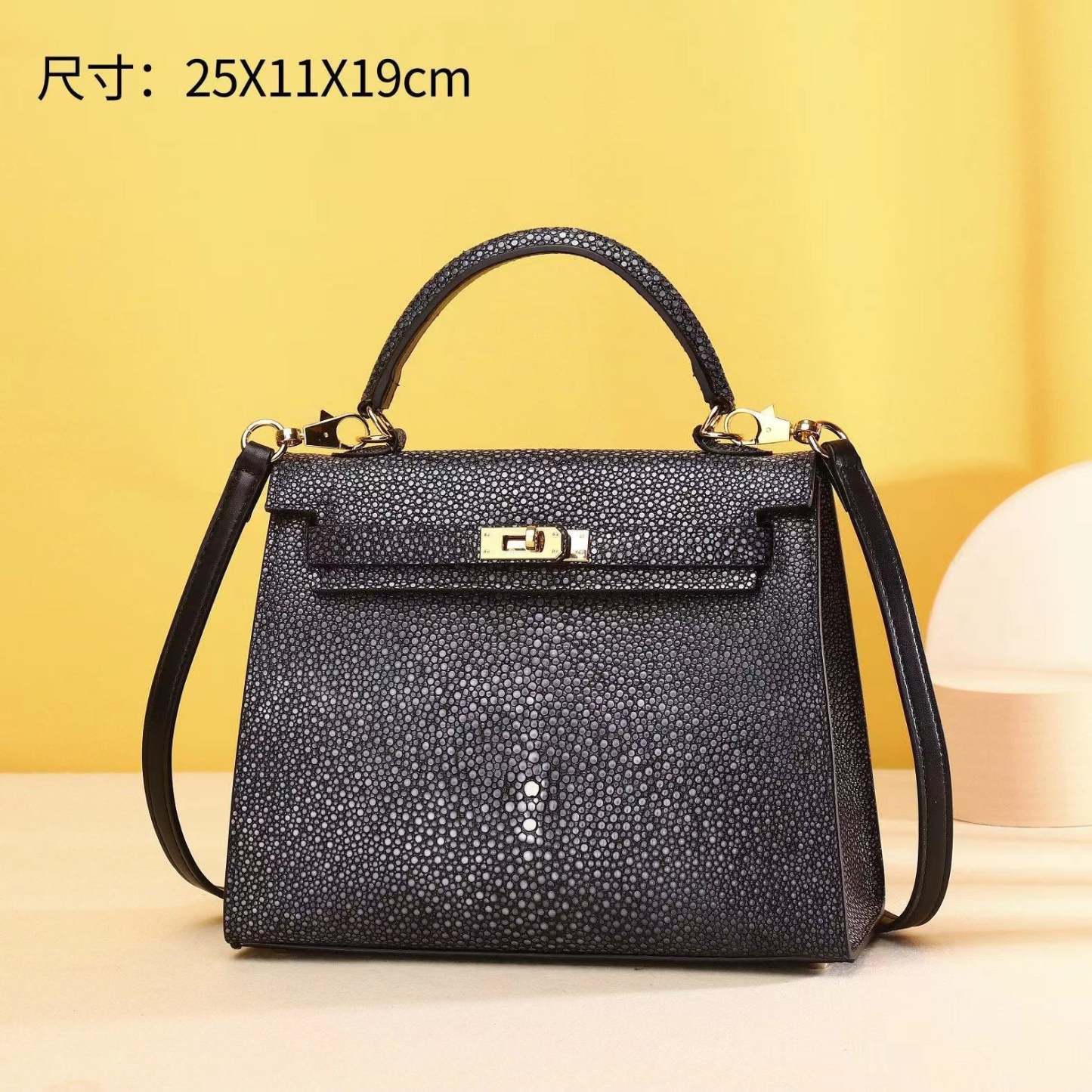 2024 New Kelly Bag Fashion Silicone Leather Women's Single Shoulder Messenger Bag Niche Design Handbag Women's Bag-Mix MIx Style