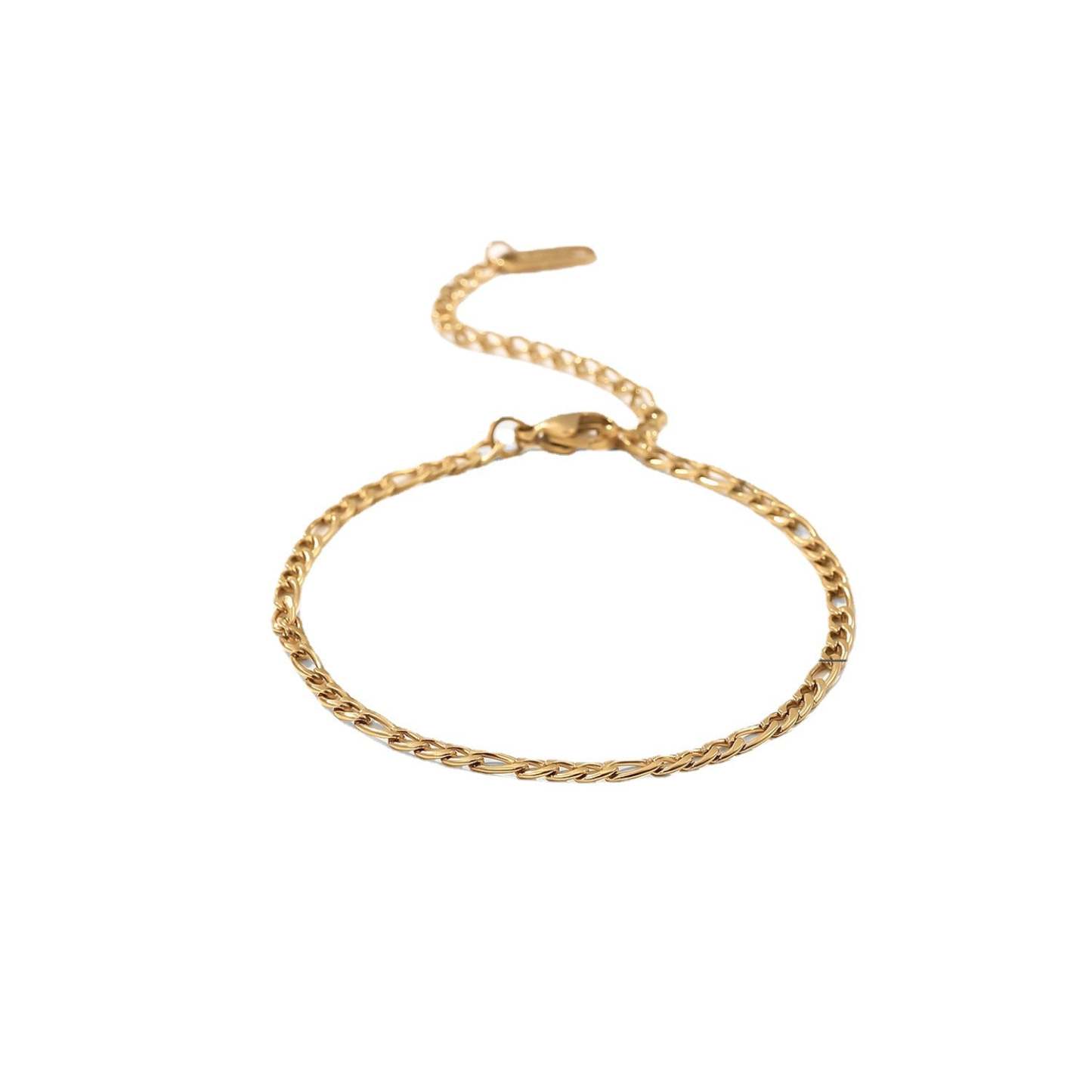 Classic Green Moissanite 18k Gold-plated Chain Bracelet | Mix Mix Style [Hot Seller]-Mix MIx Style