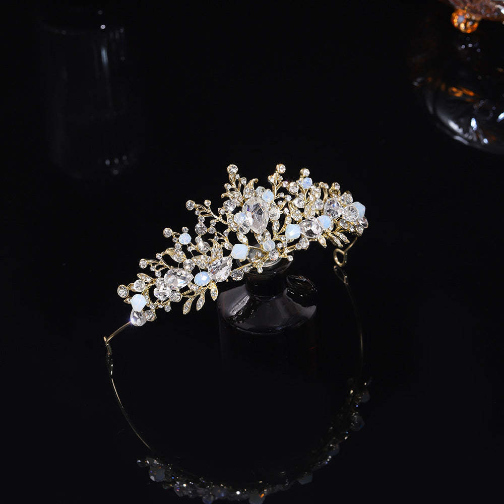 Flowers Pink Embellished Moissanite Diamonds 18k Vermeil Gold Plated B