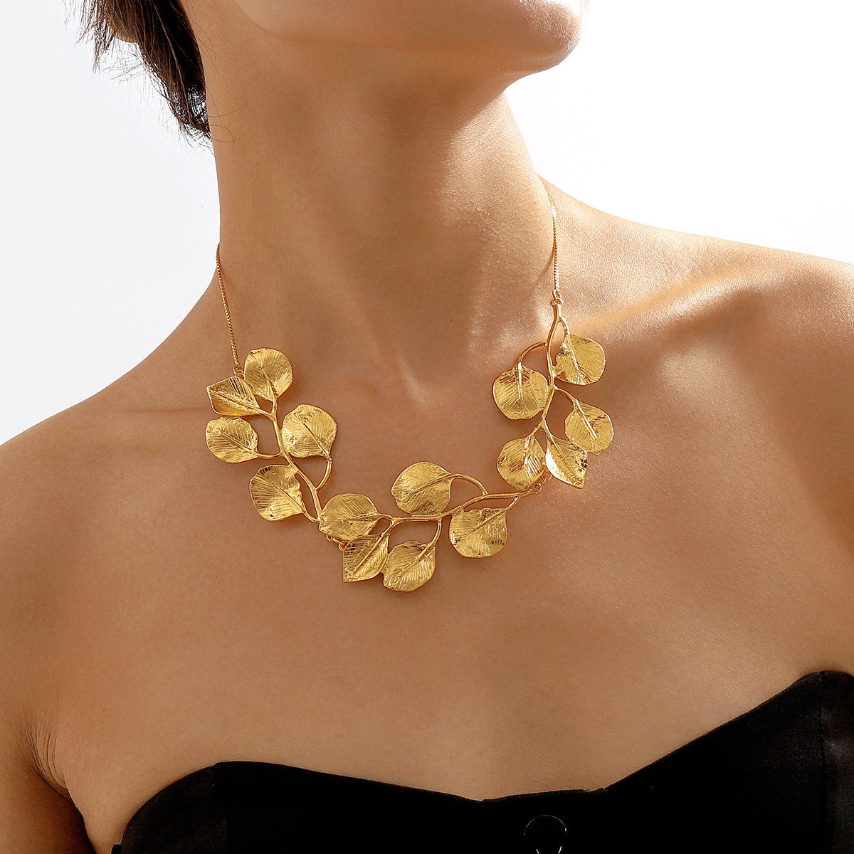 Leaf Necklace 18k Gold Jewelry Mix Mix Style [Hot Seller]-Mix MIx Style