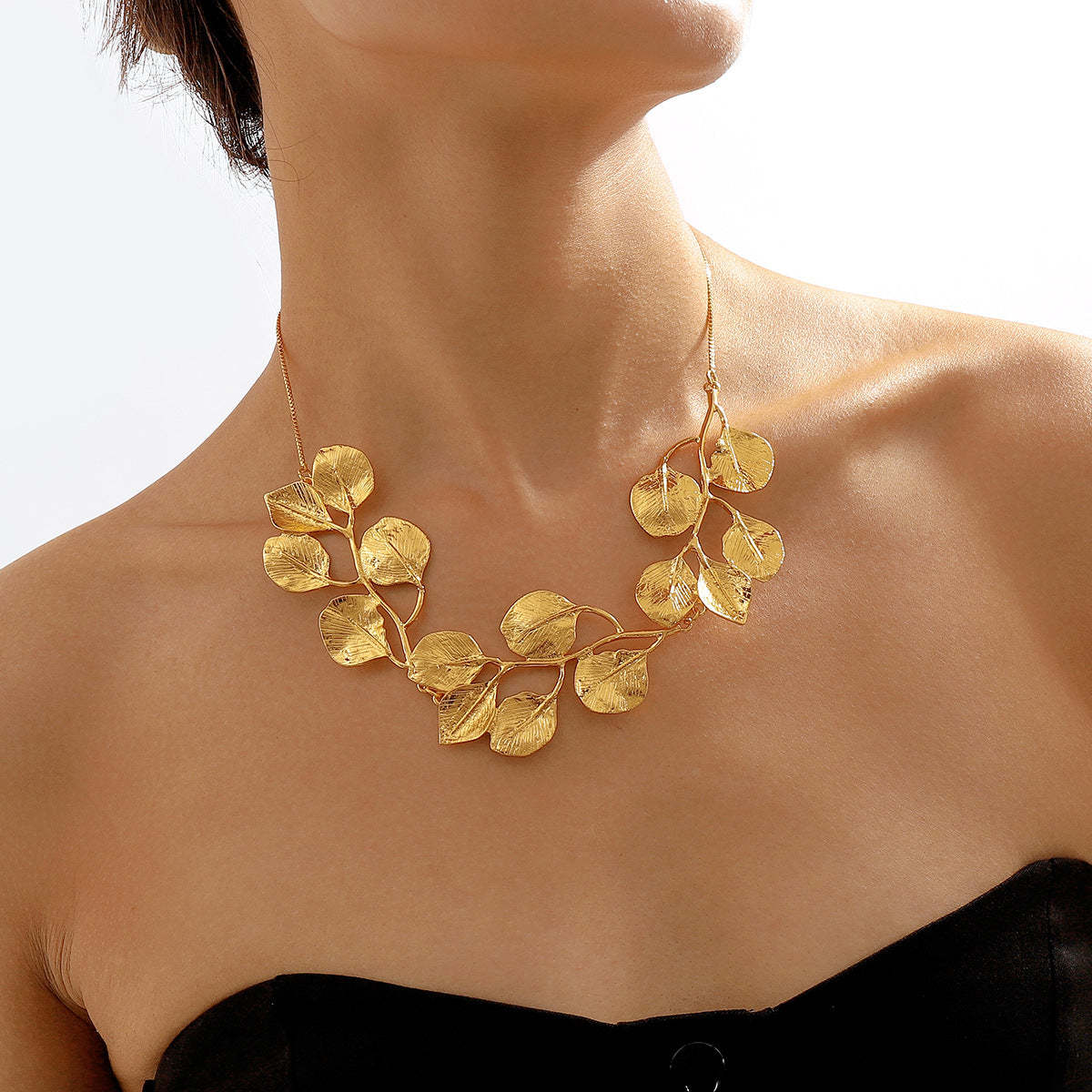Leaf Necklace 18k Gold Jewelry Mix Mix Style [Hot Seller]-Mix MIx Style