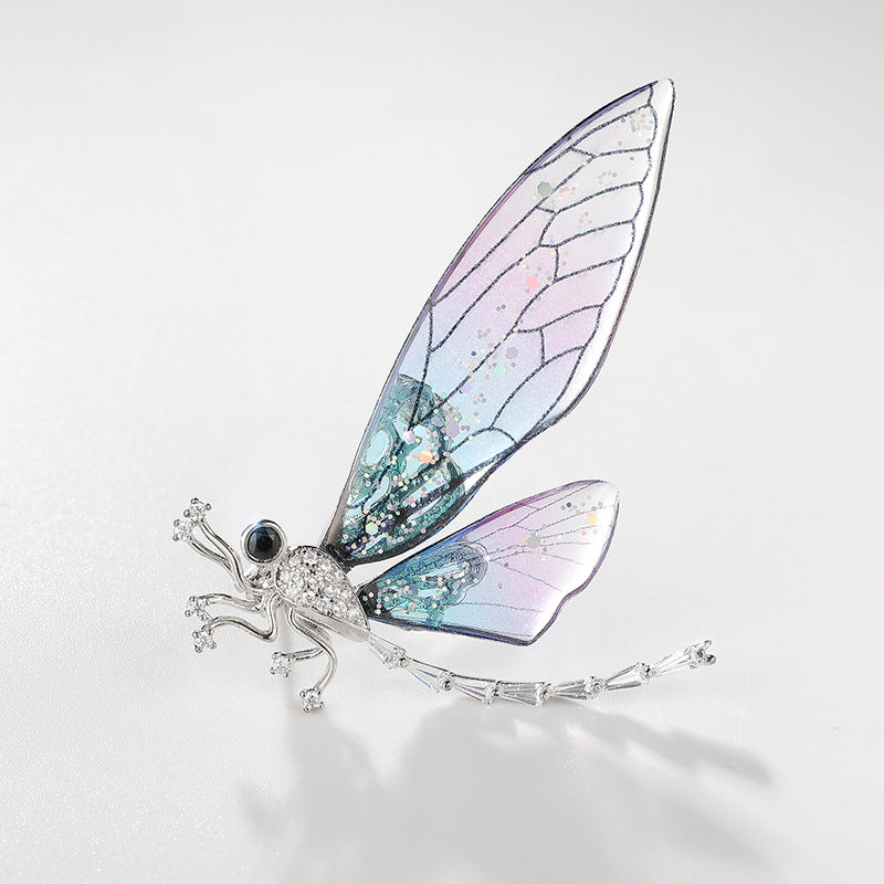 Transparent Wings Dragonfly Butterfly Bee Brooch-Mix MIx Style