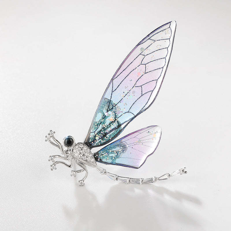 Transparent Wings Dragonfly Butterfly Bee Brooch-Mix MIx Style