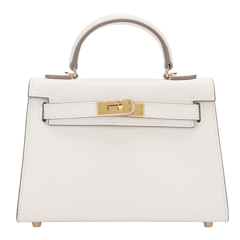 The second generation of Kelly bag women's mini leather bag  handbag high-quality messenger bag | Mix Mix Style [Hot Seller]-Mix MIx Style