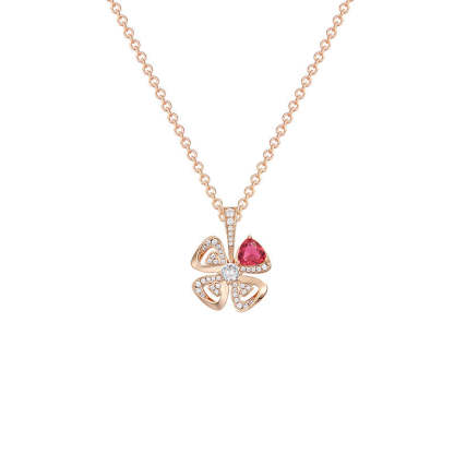 Autumn and winter new cross-border blooming blooming flower necklace gold-plated flower pendant lady texture ladies floral clavicle chain-Mix MIx Style