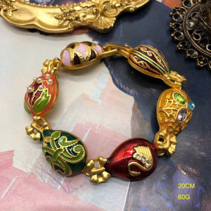 Colorful enamel glaze plated real gold matte gold bracelet necklace earrings gemstone set  | Mix Mix Style [Hot Seller]-Mix MIx Style