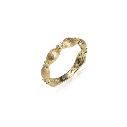 2024 new S925 silver brushed ring light luxury temperament fashion niche sterling silver ring wholesale-Mix MIx Style