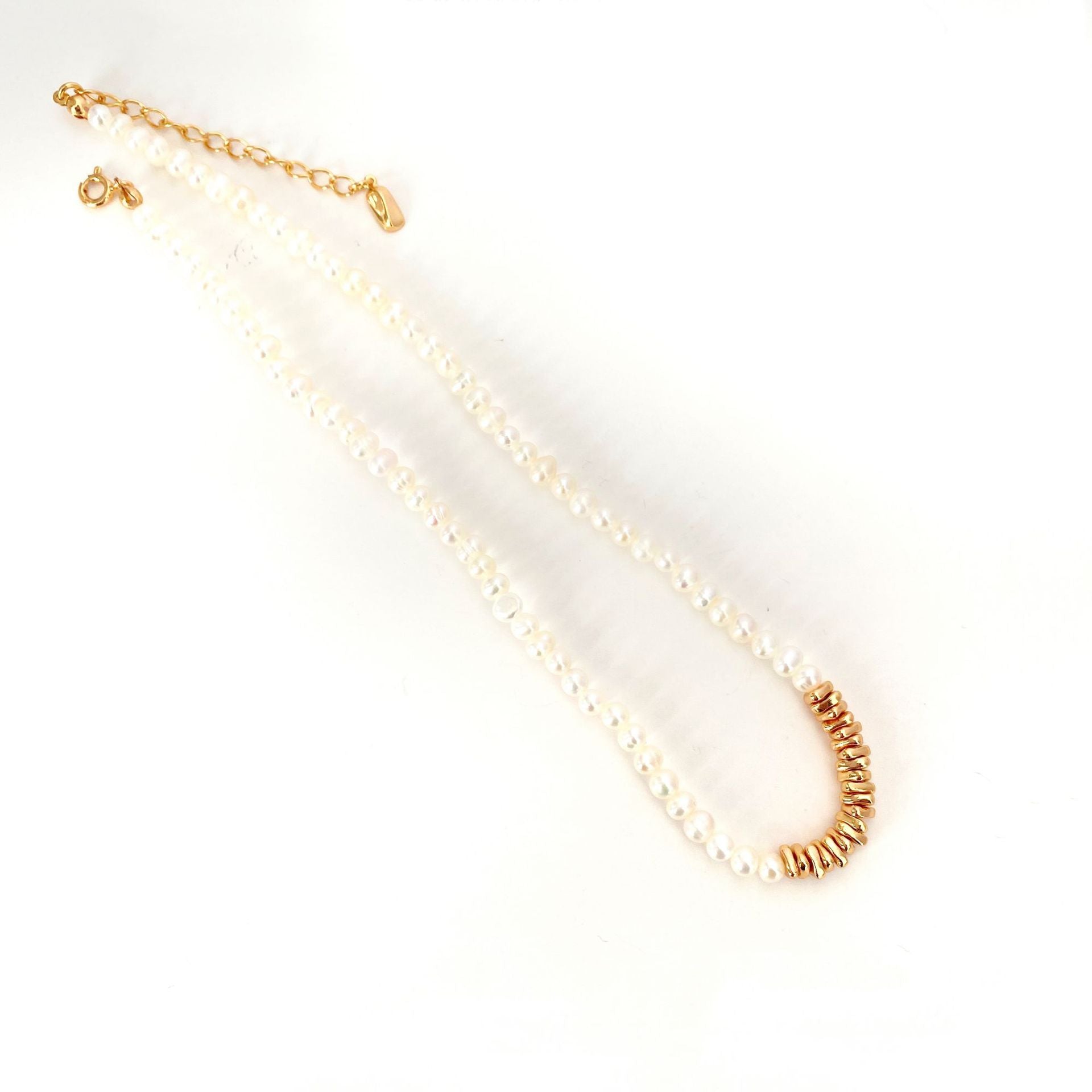 Akoya Pearl sterling silver necklace 925 silver women's necklace Vintage | Mix Mix Style [Hot Seller]-Mix MIx Style