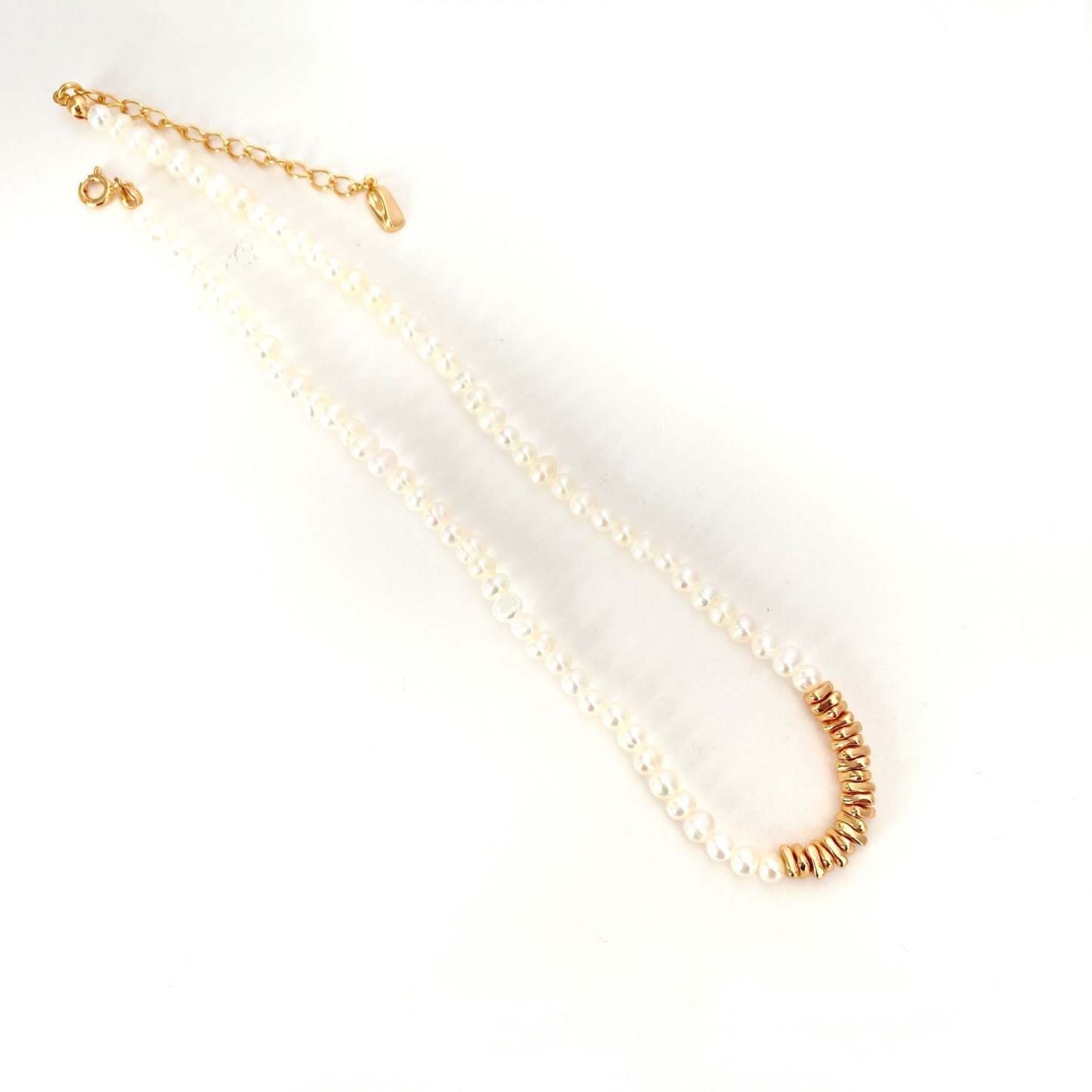 Akoya Pearl sterling silver necklace 925 silver women's necklace Vintage | Mix Mix Style [Hot Seller]-Mix MIx Style