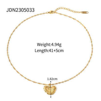 Golden Fan Retro Pendant Akoya Pearl Diamond Luxury 18k Gold Plated Necklace Earrings Jewelry Set | Mix Mix Style-Mix MIx Style