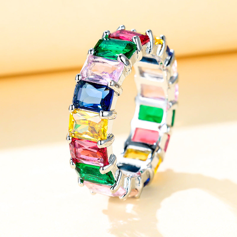 Moissanite Jewelry Full Diamond Ring Mix Mix Style [Hot Seller]-Mix MIx Style