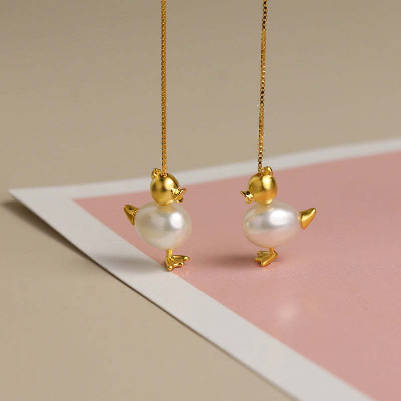 Aesthetic Du Cute Moissanite Diamond Luxury/Elegant 18k White/Vermeil 