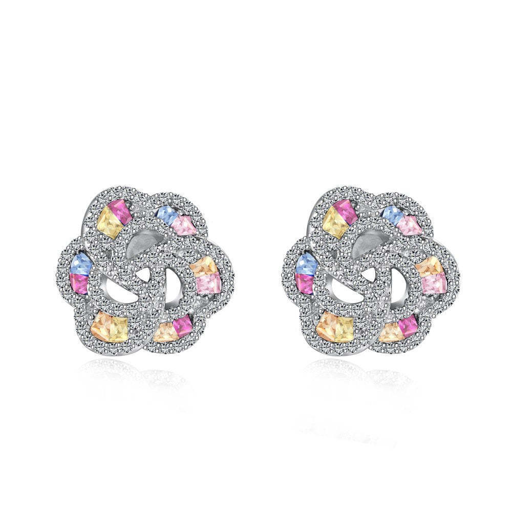 Linlang Jewelry S925 sterling silver earrings for women super flash co