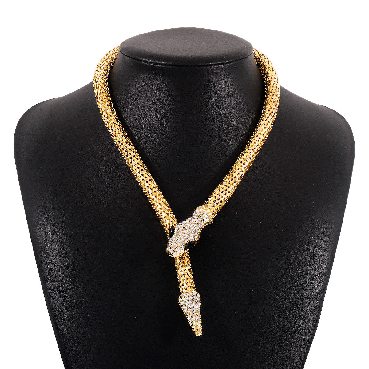 snake necklace choker 18k gold moissanite jewelry Mix Mix Style [Hot Seller]-Mix MIx Style