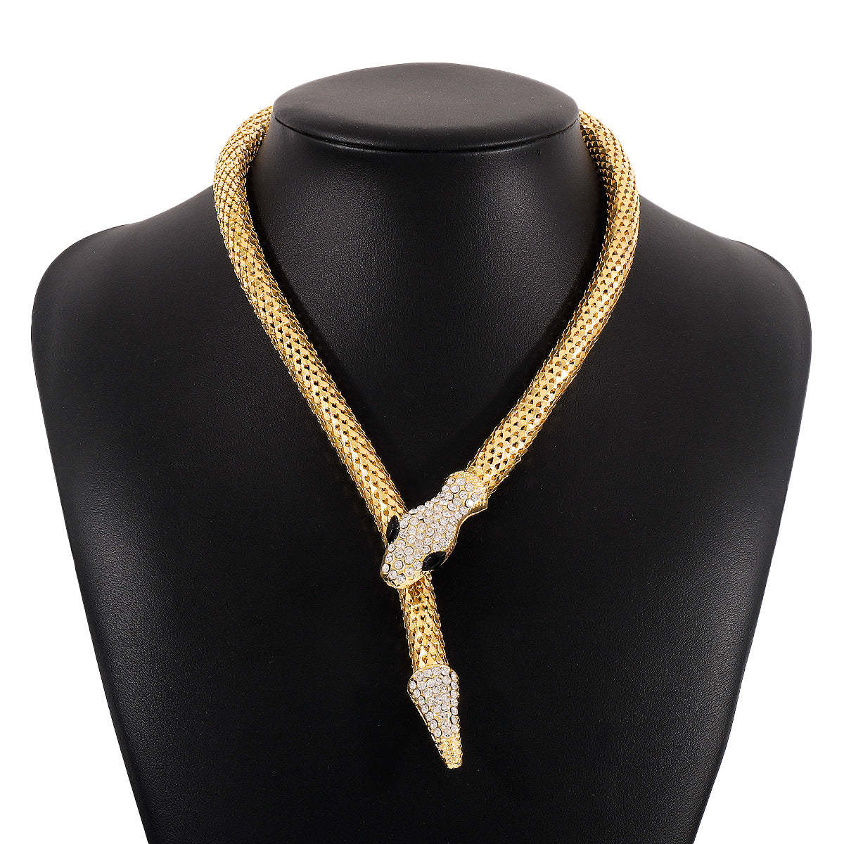snake necklace choker 18k gold moissanite jewelry Mix Mix Style [Hot Seller]-Mix MIx Style