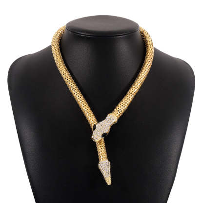 snake necklace choker 18k gold moissanite jewelry Mix Mix Style [Hot Seller]-Mix MIx Style