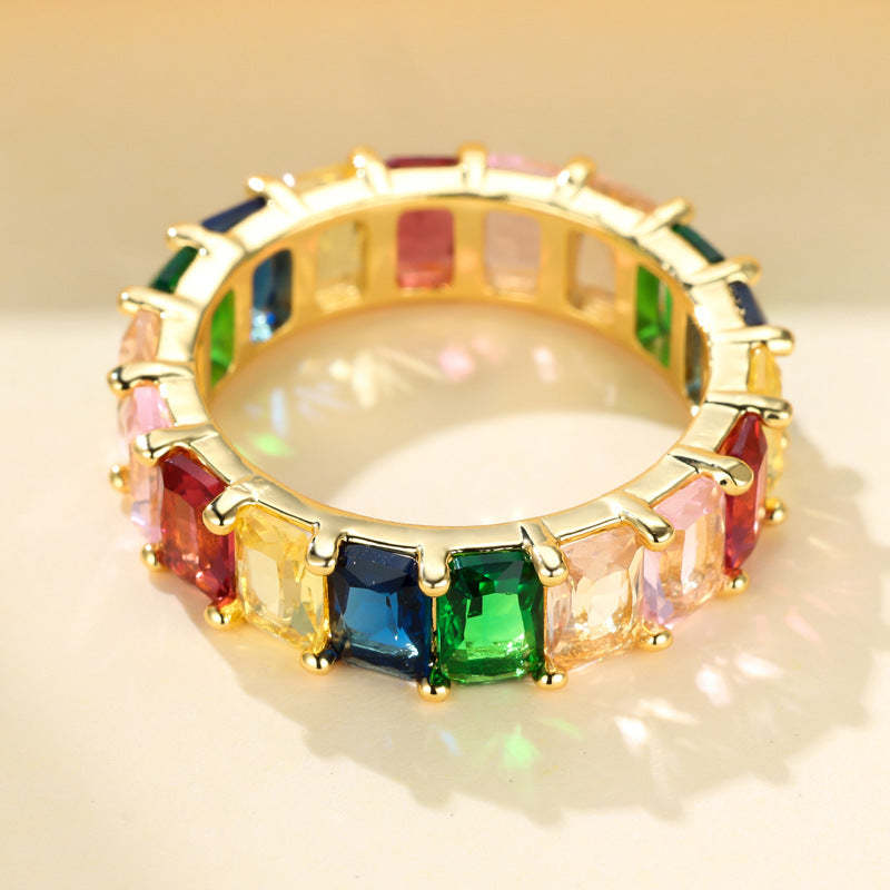 Moissanite Jewelry Full Diamond Ring Mix Mix Style [Hot Seller]-Mix MIx Style