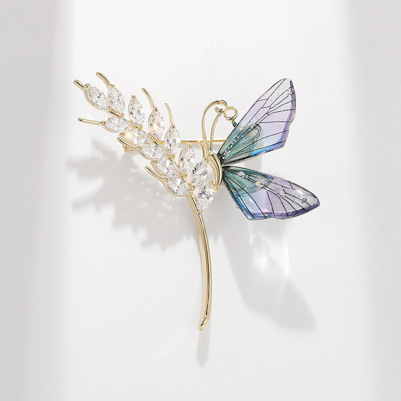 Transparent Wings Dragonfly Butterfly Bee Brooch-Mix MIx Style