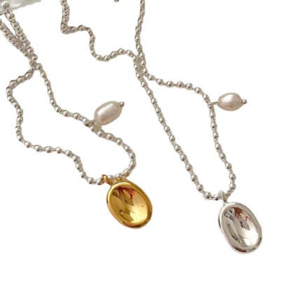 s925 Sterling Silver Akoya Pearls Pendant Necklace | Mix Mix Style [Hot Seller]-Mix MIx Style