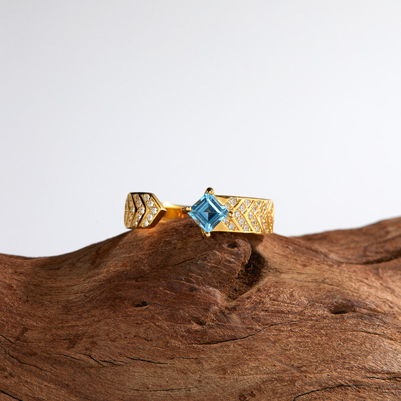 18k Gold Plated Vintage Jewelry Ring | Mix Mix Style-Mix MIx Style