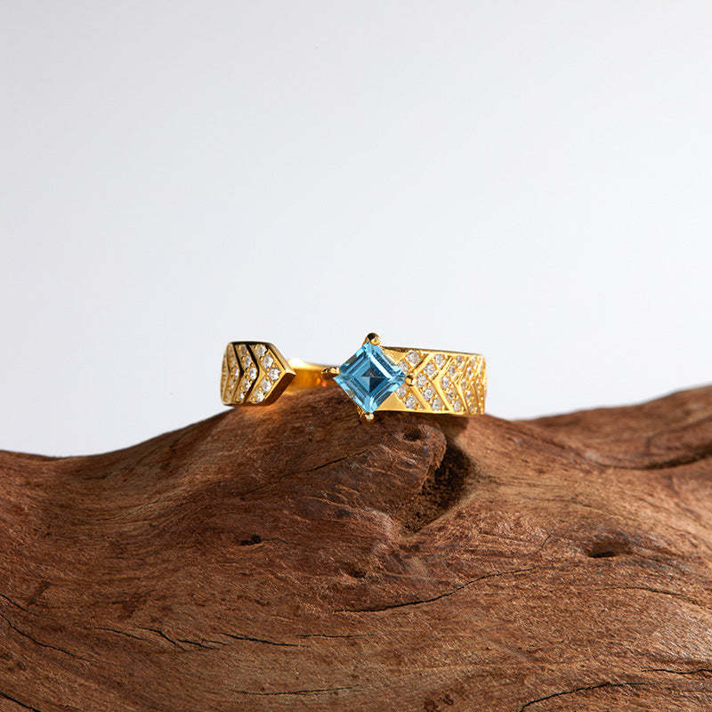 18k Gold Plated Vintage Jewelry Ring | Mix Mix Style-Mix MIx Style