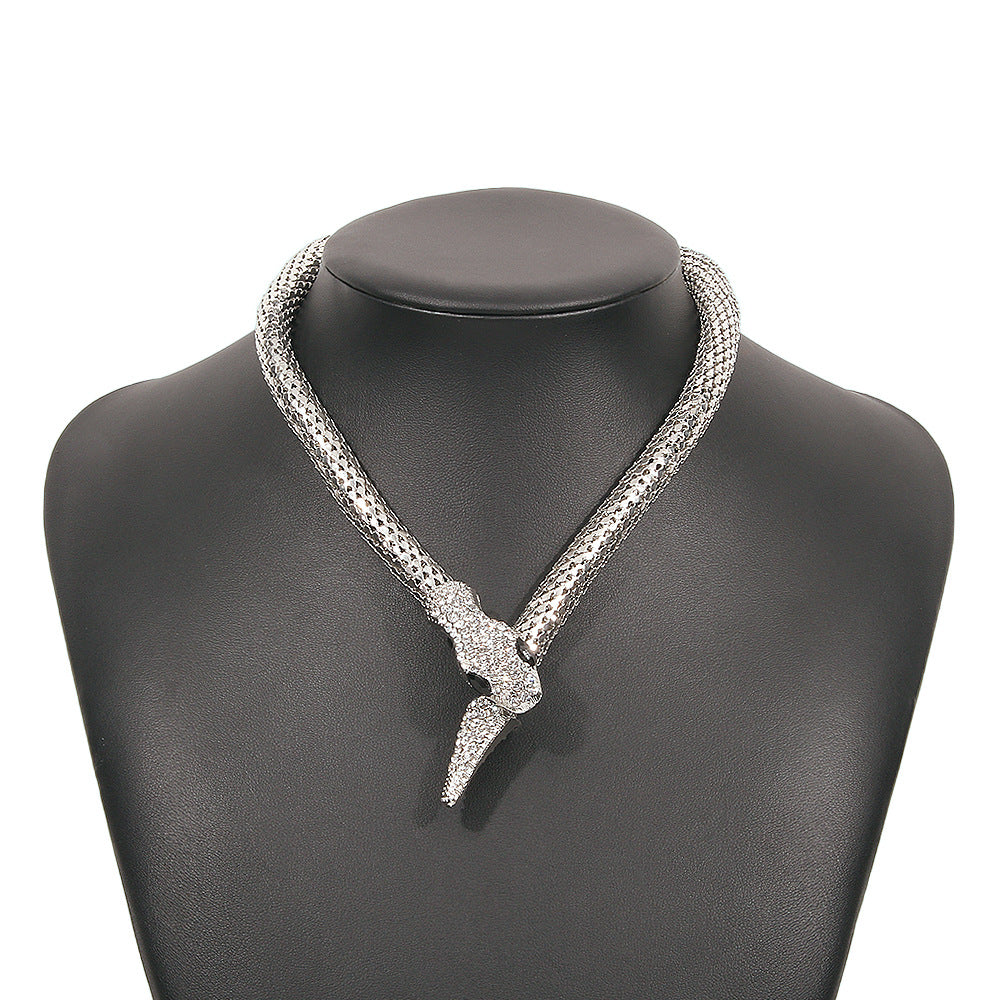 snake necklace choker 18k gold moissanite jewelry Mix Mix Style [Hot Seller]-Mix MIx Style