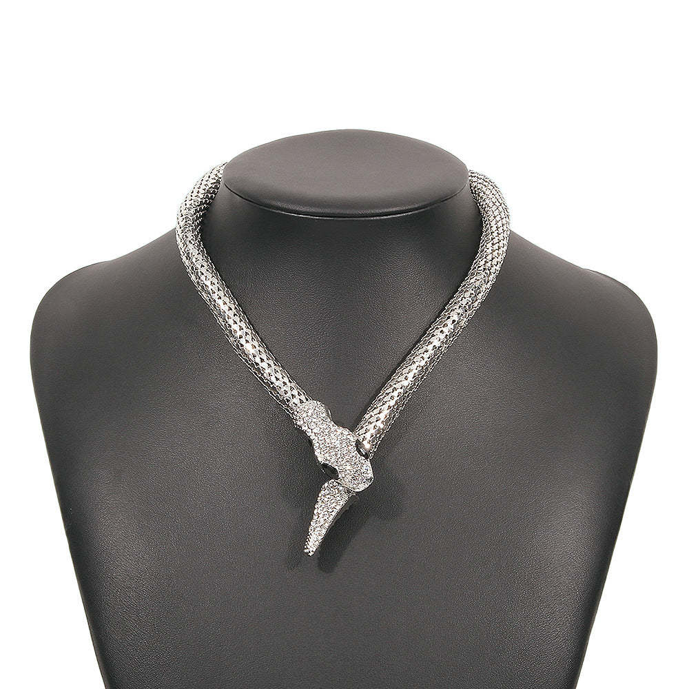 snake necklace choker 18k gold moissanite jewelry Mix Mix Style [Hot Seller]-Mix MIx Style