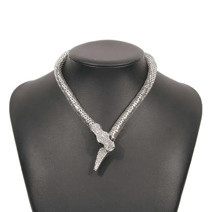 snake necklace choker 18k gold moissanite jewelry Mix Mix Style [Hot Seller]-Mix MIx Style