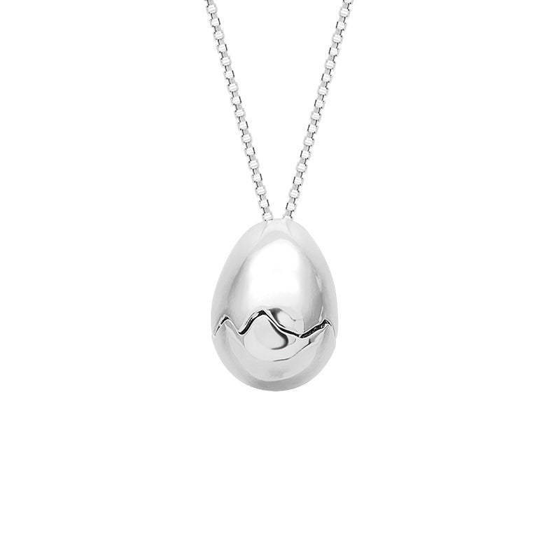 Cute Egg-shapeAkoya Cut Moissanite Diamond Pendant Luxury/Elegant 18k 