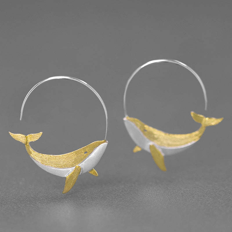 Looking for original design Xiaoyaoyou sterling silver S925 simple nat
