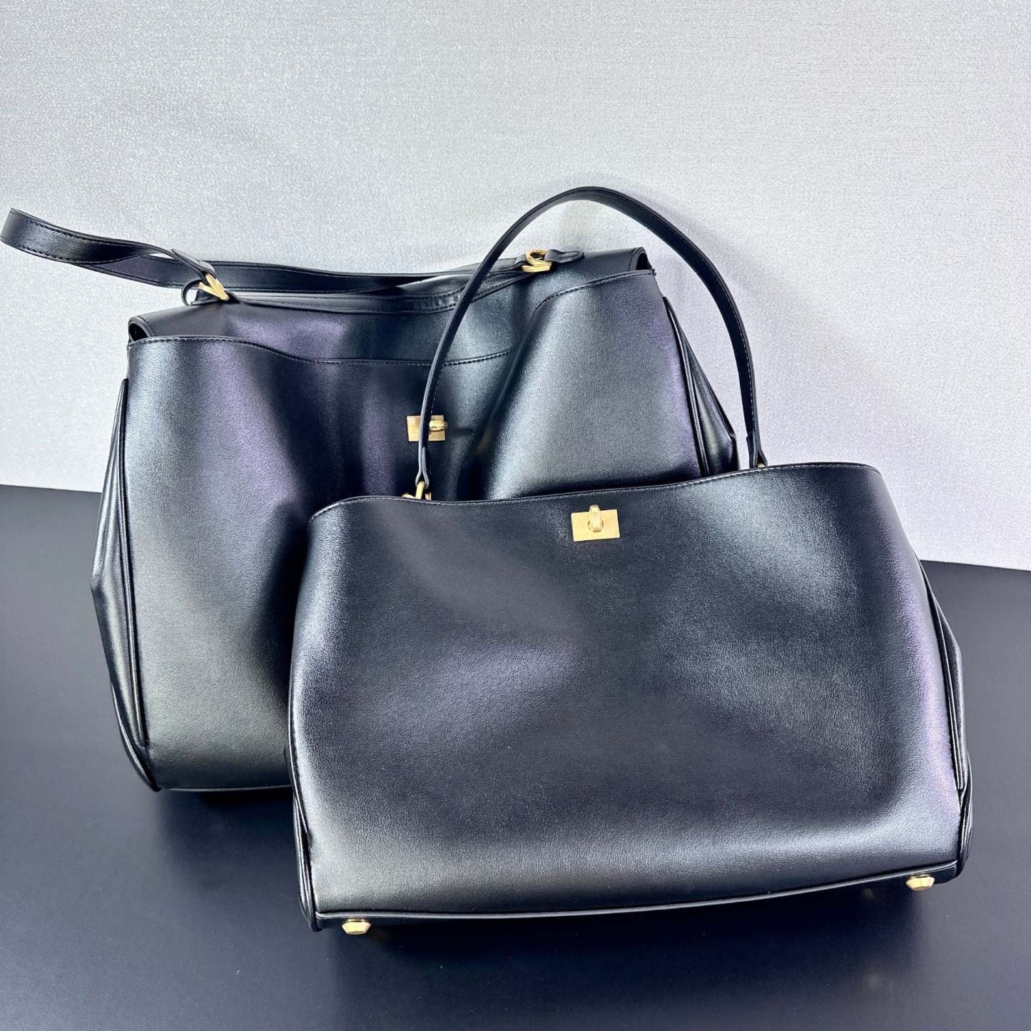 New Rodeo Kelly Tote Bag Large Capacity Genuine Leather Bag Underarm Bag High-end Commuter Shoulder Handbag Women-Mix MIx Style