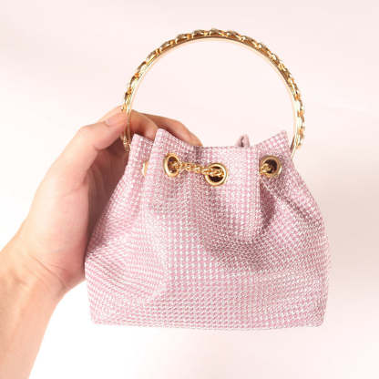 new handmade handbag evening bag single shoulder portable ladies rhinestone bag Handbags & Evening Bags | Mix Mix Style [Hot Seller]-Mix MIx Style