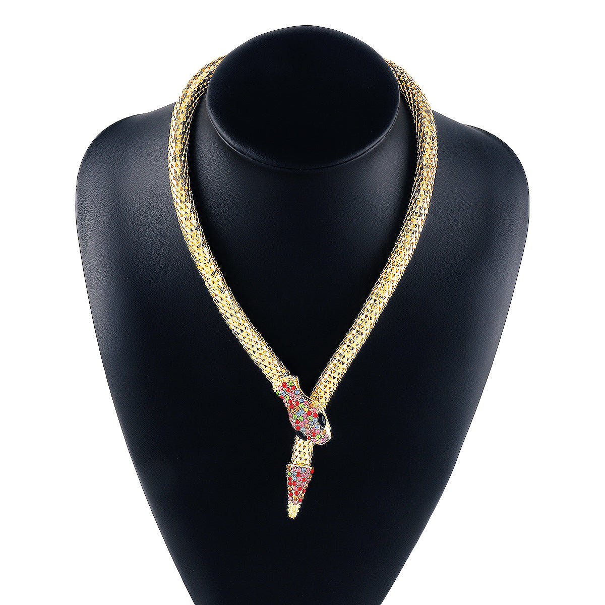 snake necklace choker 18k gold moissanite jewelry Mix Mix Style [Hot Seller]-Mix MIx Style