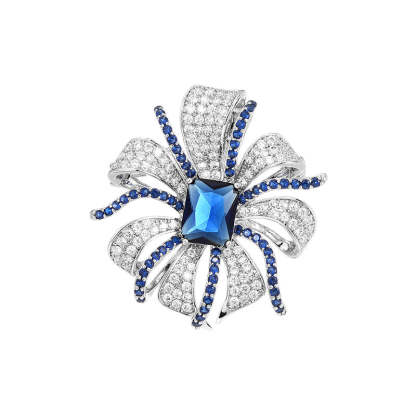 INS new European style elegant temperament classic luxury versatile exquisite retro palace coat brooch one piece delivery-Mix MIx Style