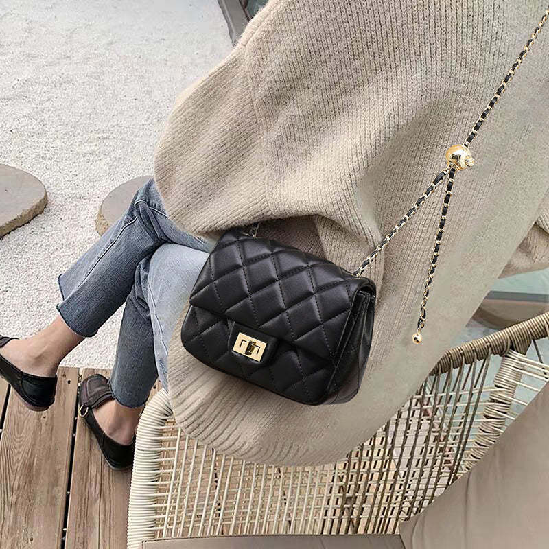 viney bag all-match women's single shoulder genuine leather women's bag fashionable crossbody high-end commuter bag large capacity women's bag-Mix MIx Style