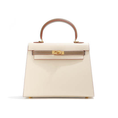 High-quality palm pattern Kelly bag genuine leather women's b new handbag one shoulder messenger-Mix MIx Style