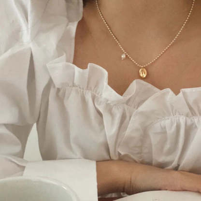 s925 Sterling Silver Akoya Pearls Pendant Necklace | Mix Mix Style [Hot Seller]-Mix MIx Style