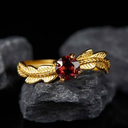 18k Gold Plated Vintage Jewelry Ring | Mix Mix Style-Mix MIx Style
